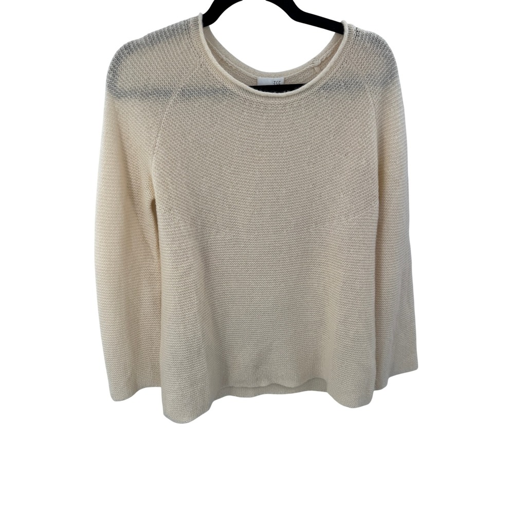 TSE Sweater Jumper Cashmere Silk Blend Long Sleeve Size M Crewneck